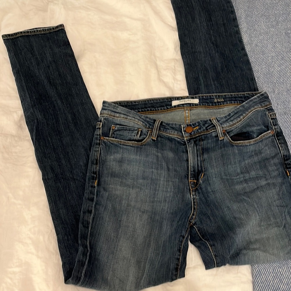 Fidelity Denim Stevie Mid Tapered